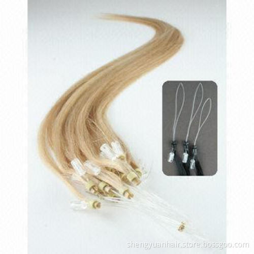 Top Quality Easy Ring Micro Loop Human Hair Extensions